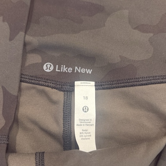 lululemon athletica Camouflage Leggings - - Picture 2 of 5